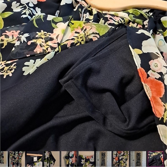 Covington Feminine Floral Midi Dress - Picture 3 of 7